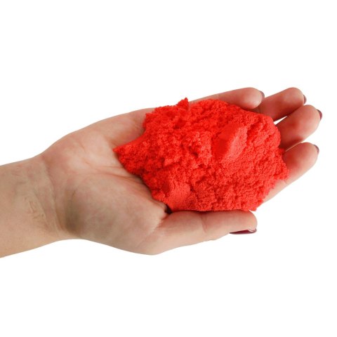 Piasek sensoryczny dla dzieci 1kg w woreczku czerwony