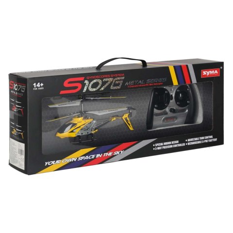 Helikopter zdalnie sterowany na pilota RC SYMA S107G żółty